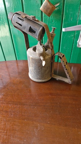 Vintage brass blowlamp