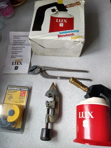 Joblot plumbers tools - plumbers, rare